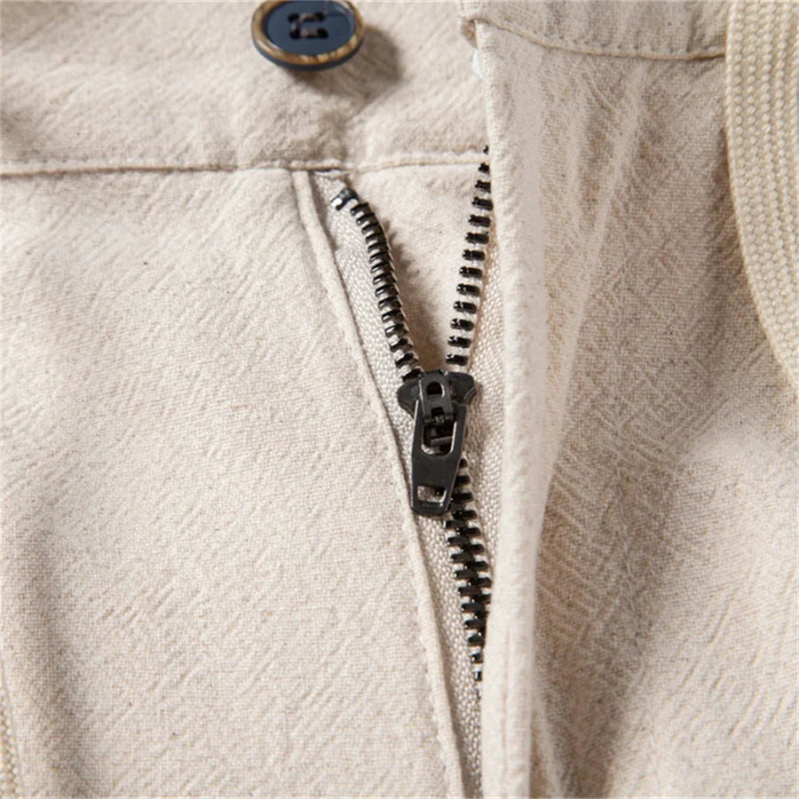 Monaco Linen Tailored - Trousers CAAYWORLD