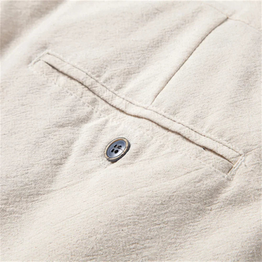 Monaco Linen Tailored - Trousers CAAYWORLD
