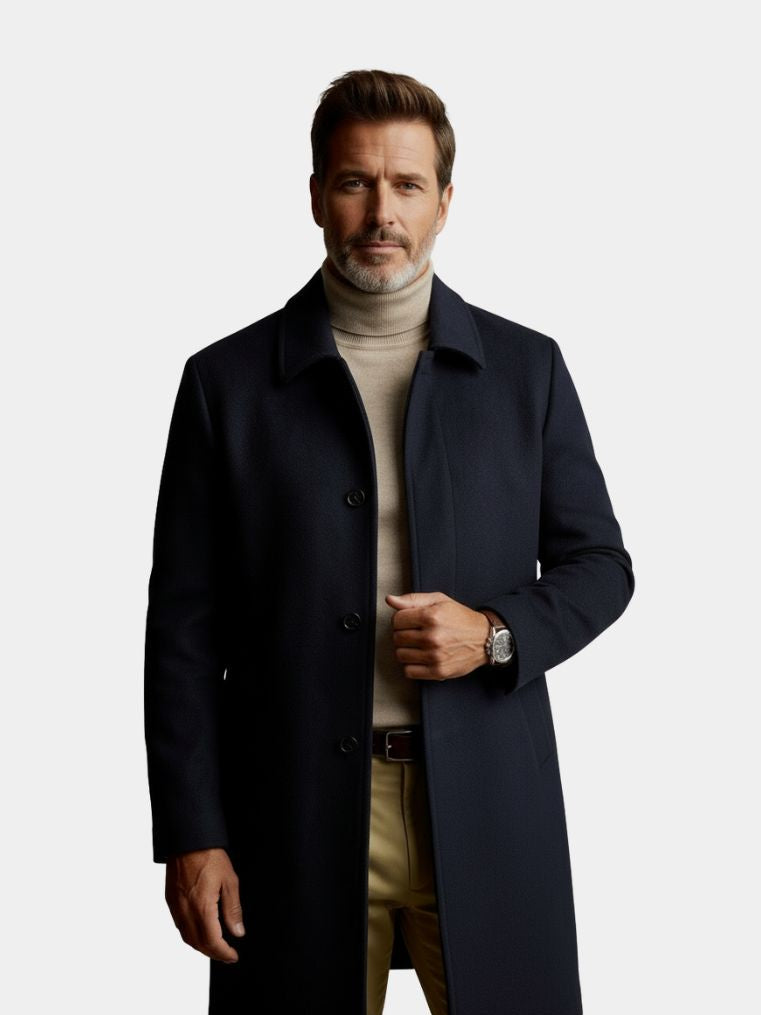 Monarch Wool Classic Coat - CAAYWORLD CAAYWORLD