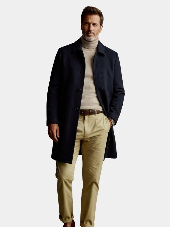 Monarch Wool Classic Coat - CAAYWORLD CAAYWORLD