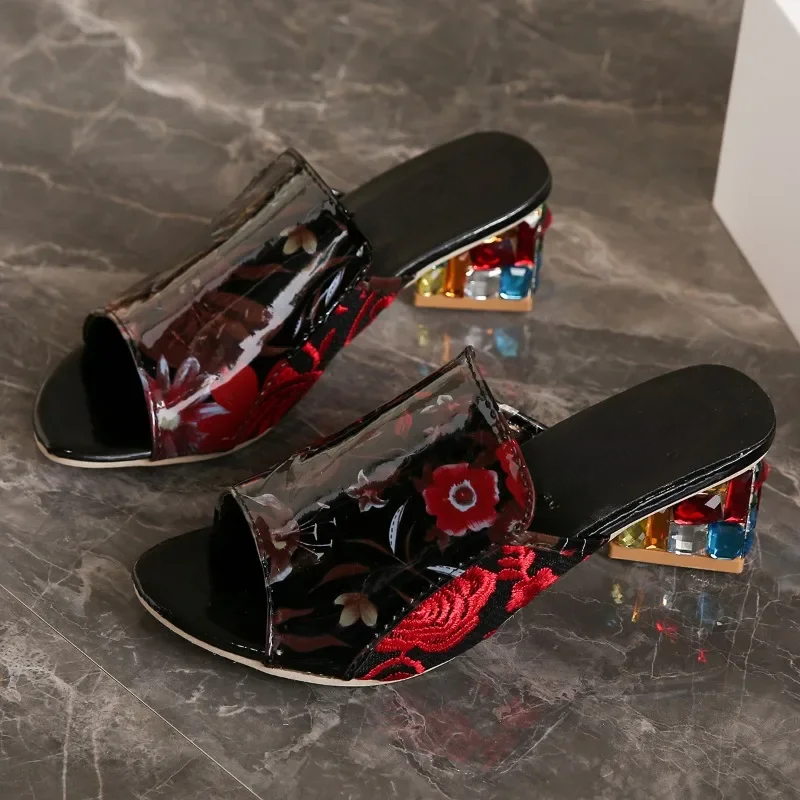 Mosaic Print - Heels CAAYWORLD WOMEN