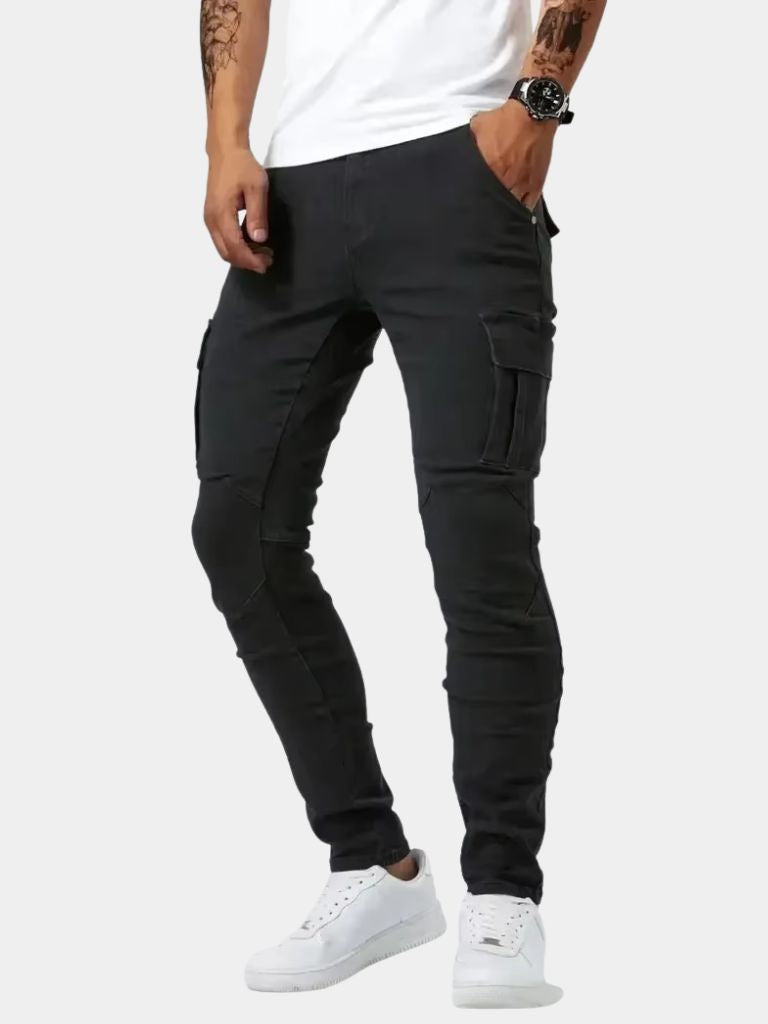 Denim Jeans Cargo Trousers - CAAYWORLD CAAYWORLD