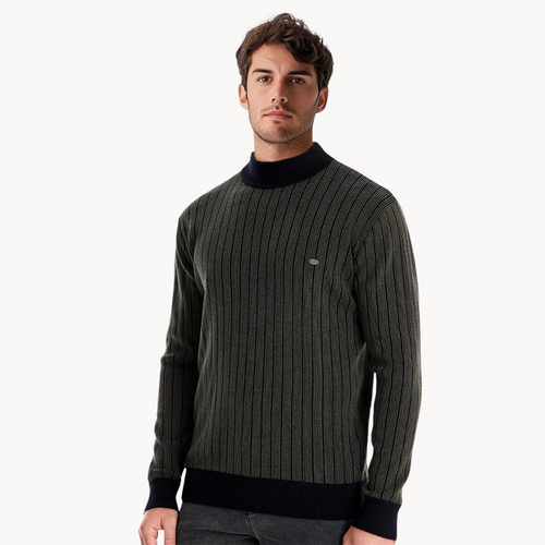 Nautical Striped Crewneck - Sweater CAAYWORLD MEN