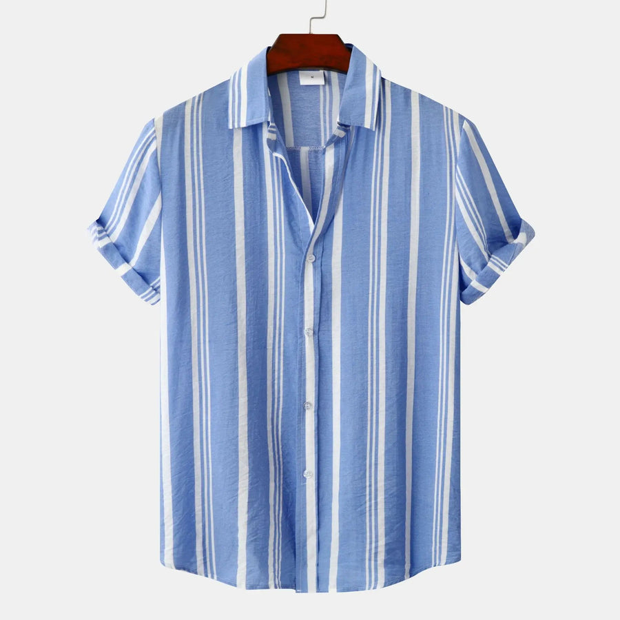 Navy Breton Stripe - Shirt CAAYWORLD MEN