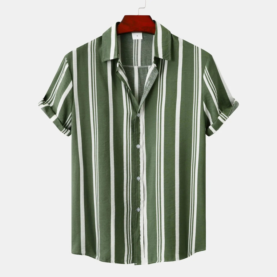 Navy Breton Stripe - Shirt CAAYWORLD MEN