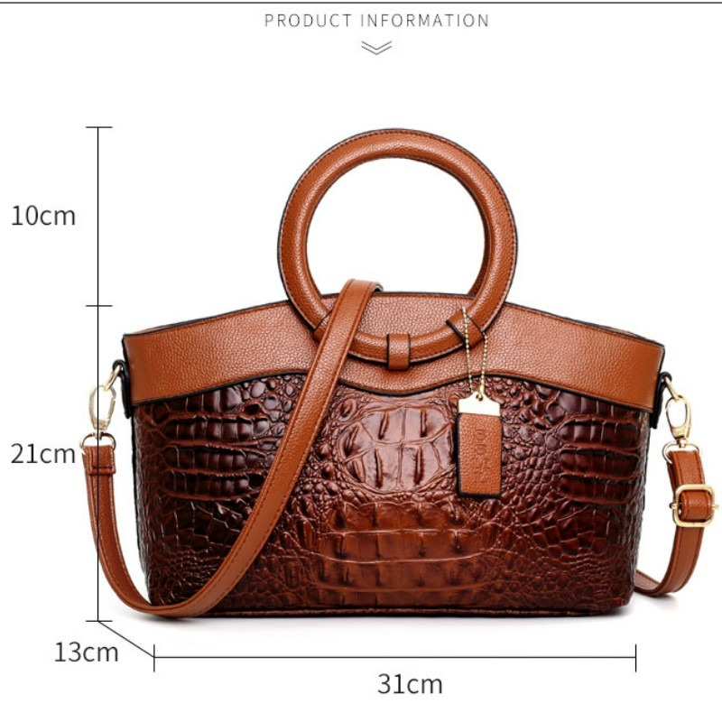 Frances™ | Classic Leather Shoulder Bag from Heritage