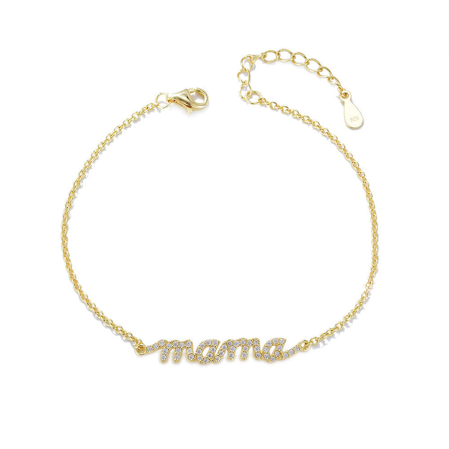 Classic Sterling Silver Bracelet For Mom Carly Jewelry