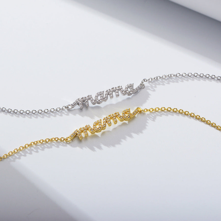 Classic Sterling Silver Bracelet For Mom Carly Jewelry