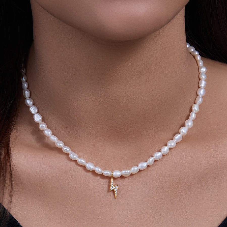 Elegant Pearls Necklace For Mom Shine of Diamond