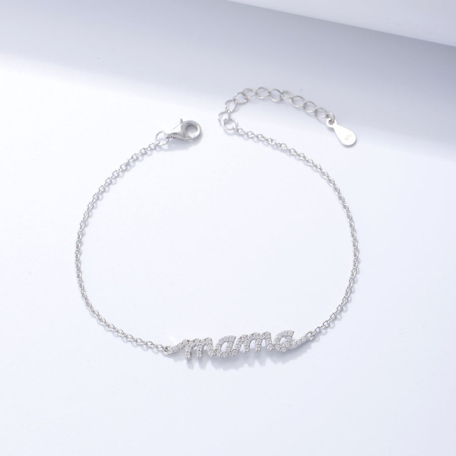 Classic Sterling Silver Bracelet For Mom Carly Jewelry