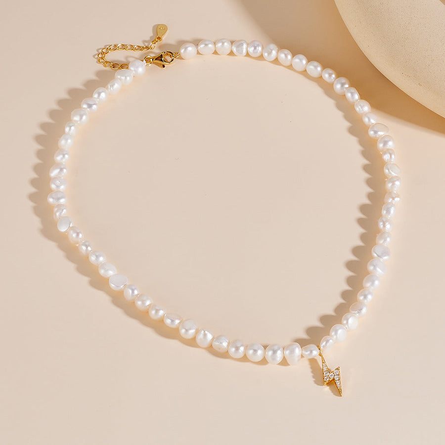 Elegant Pearls Necklace For Mom Shine of Diamond