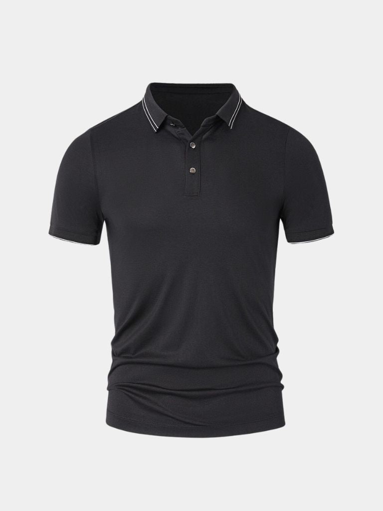 Obsidian Trim Polo – CAAYWORLD CAAYWORLD