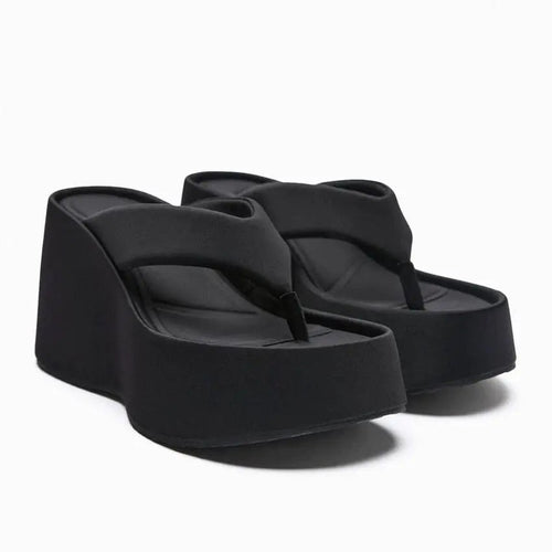 Ocean Blue Cushioned Strap - Flip-Flops CAAYWORLD