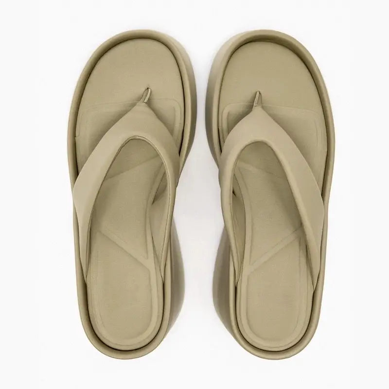 Ocean Blue Cushioned Strap - Flip-Flops CAAYWORLD