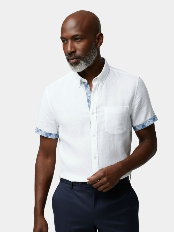 Ocean Detail Casual Shirt - CAAYWORLD CAAYWORLD