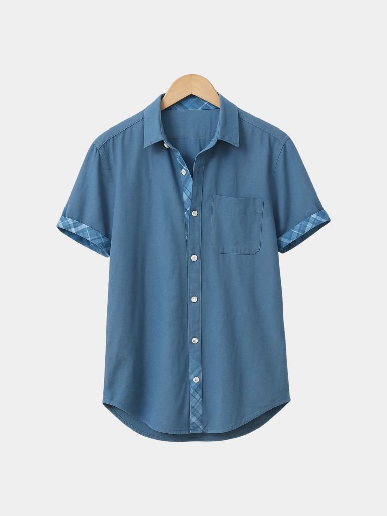 Ocean Detail Casual Shirt - CAAYWORLD CAAYWORLD