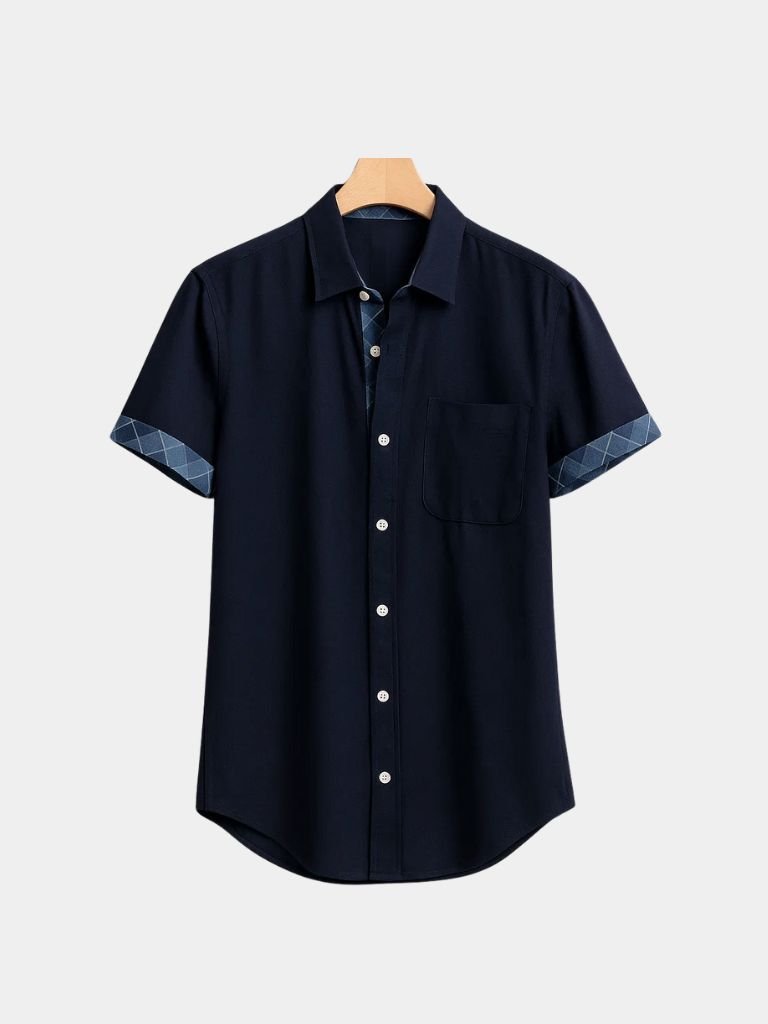 Ocean Detail Casual Shirt - CAAYWORLD CAAYWORLD