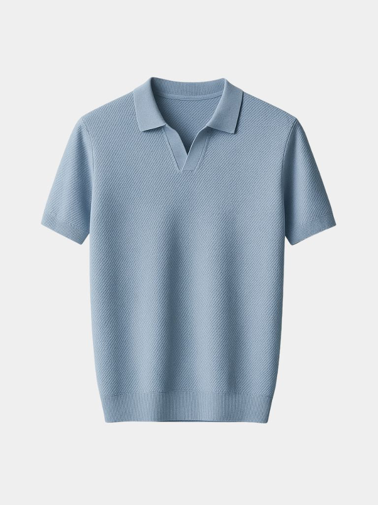 Old Money Cotton Polo Shirt - CAAYWORLD CAAYWORLD
