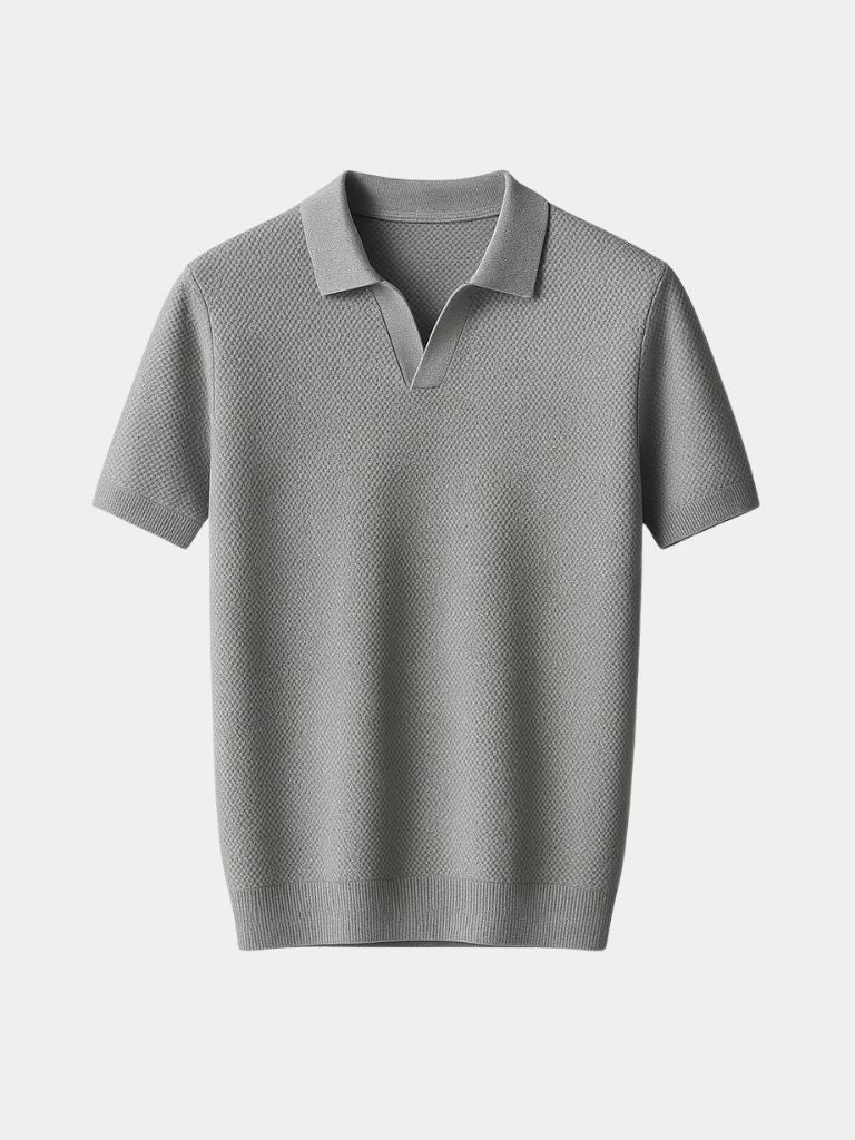 Old Money Cotton Polo Shirt - CAAYWORLD CAAYWORLD