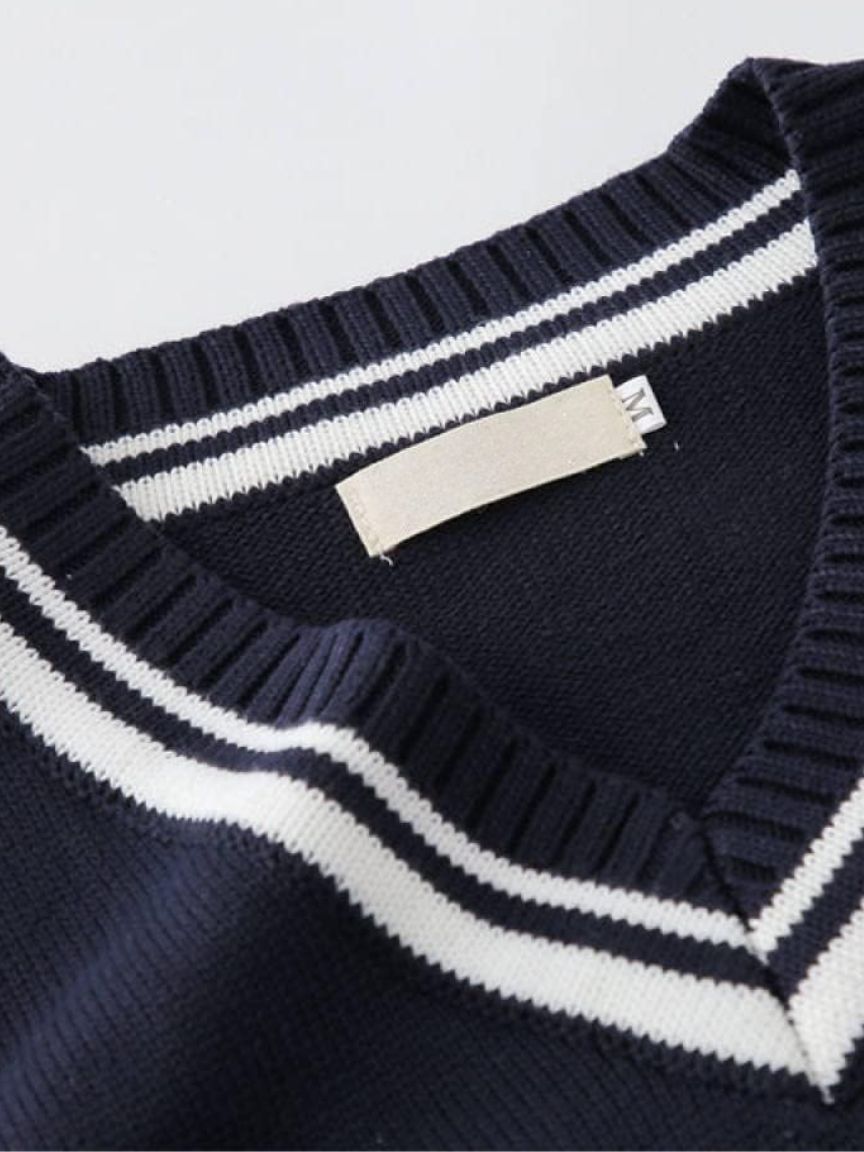 Old Money Essential Knit Vest - CAAYWORLD CAAYWORLD