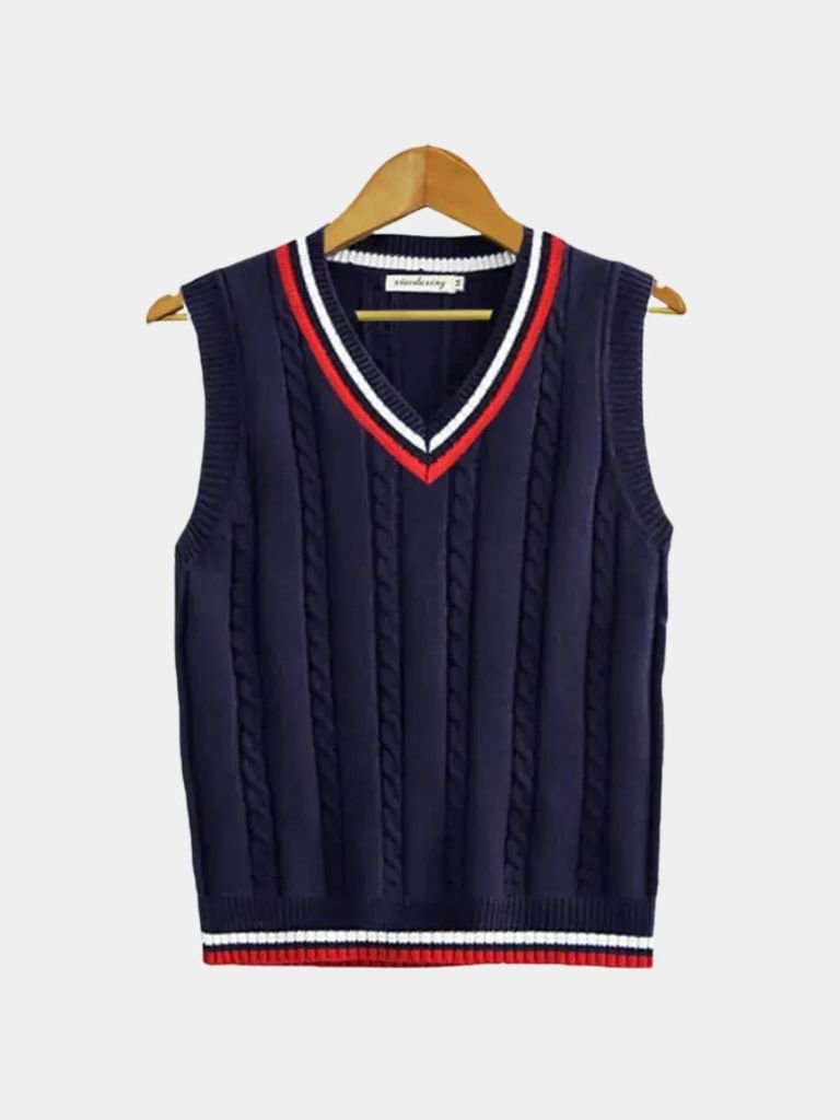 Old Money Essential Knit Vest - CAAYWORLD CAAYWORLD