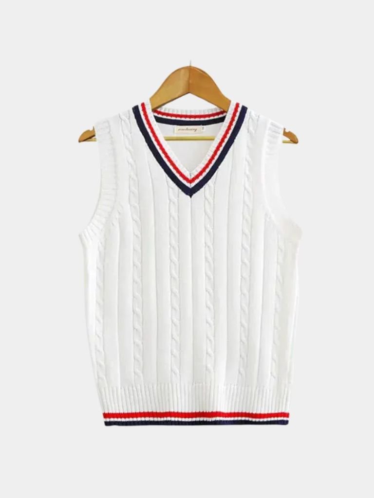 Old Money Essential Knit Vest - CAAYWORLD CAAYWORLD