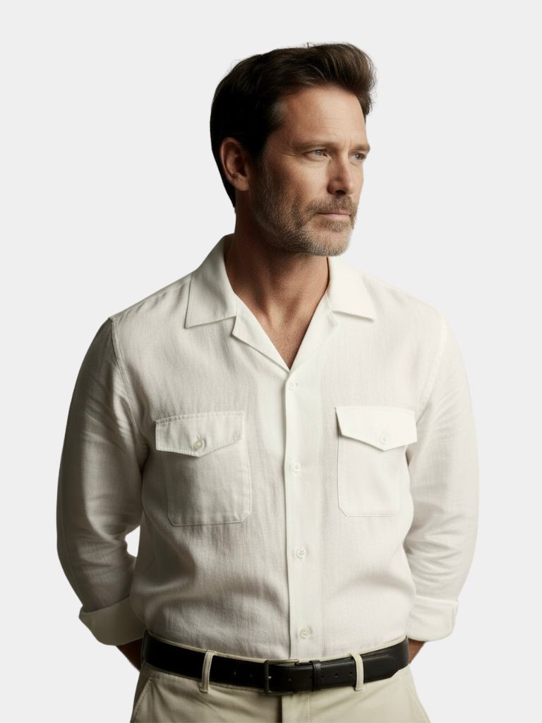 Old Money Long Sleeve Shirt - CAAYWORLD CAAYWORLD