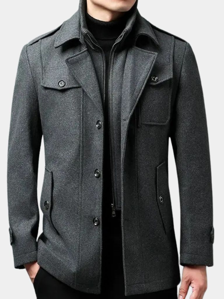 Old Money Two-Piece Winter Coat - CAAYWORLD CAAYWORLD