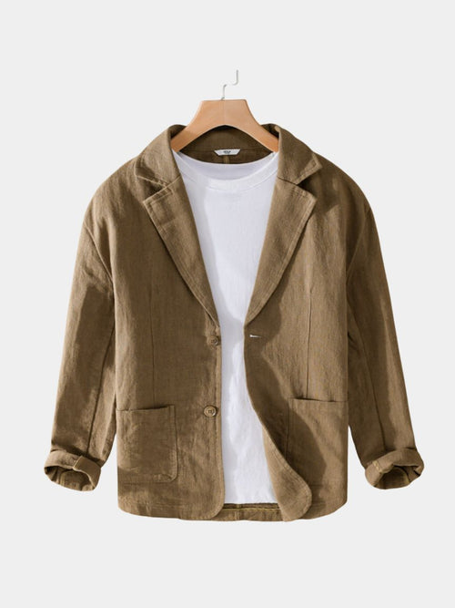 Oldbrook Summer Linen Blazer - CAAYWORLD CAAYWORLD