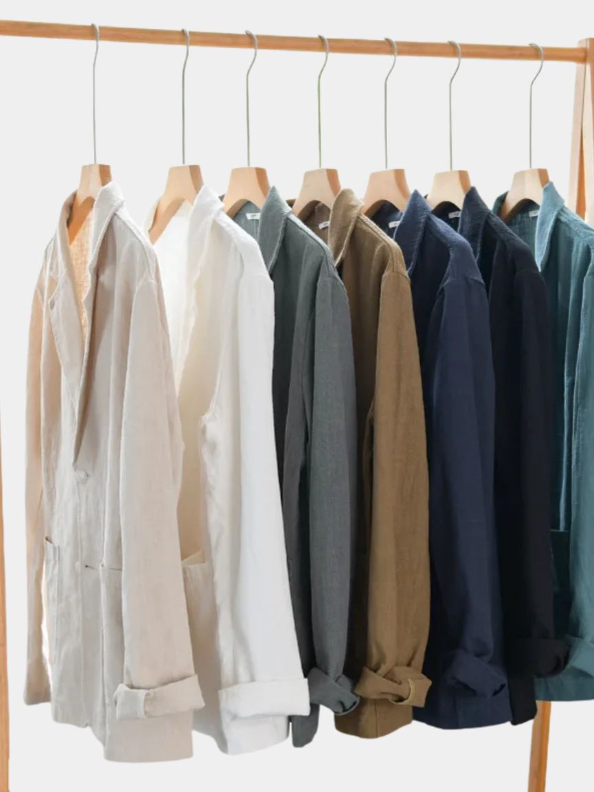 Oldbrook Summer Linen Blazer - CAAYWORLD CAAYWORLD
