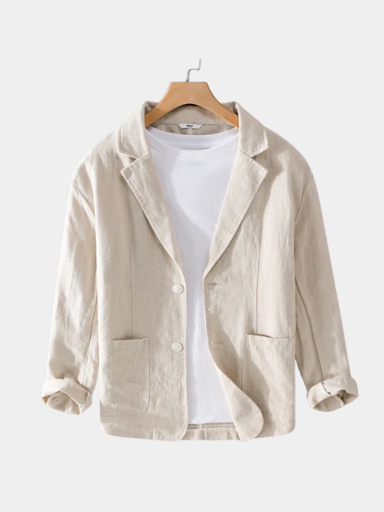 Oldbrook Summer Linen Blazer - CAAYWORLD CAAYWORLD