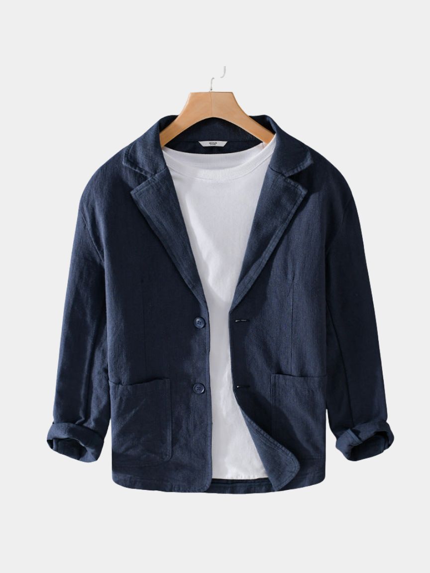 Oldbrook Summer Linen Blazer - CAAYWORLD CAAYWORLD