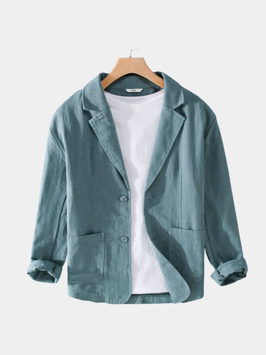 Oldbrook Summer Linen Blazer - CAAYWORLD CAAYWORLD