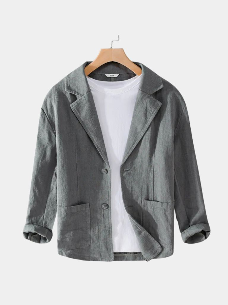 Oldbrook Summer Linen Blazer - CAAYWORLD CAAYWORLD