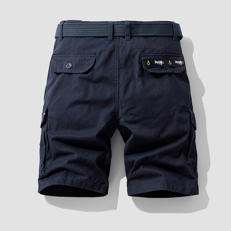Olive Cotton Cargo - Shorts CAAYWORLD MEN