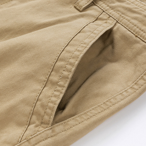 Olive Cotton Cargo - Shorts CAAYWORLD MEN
