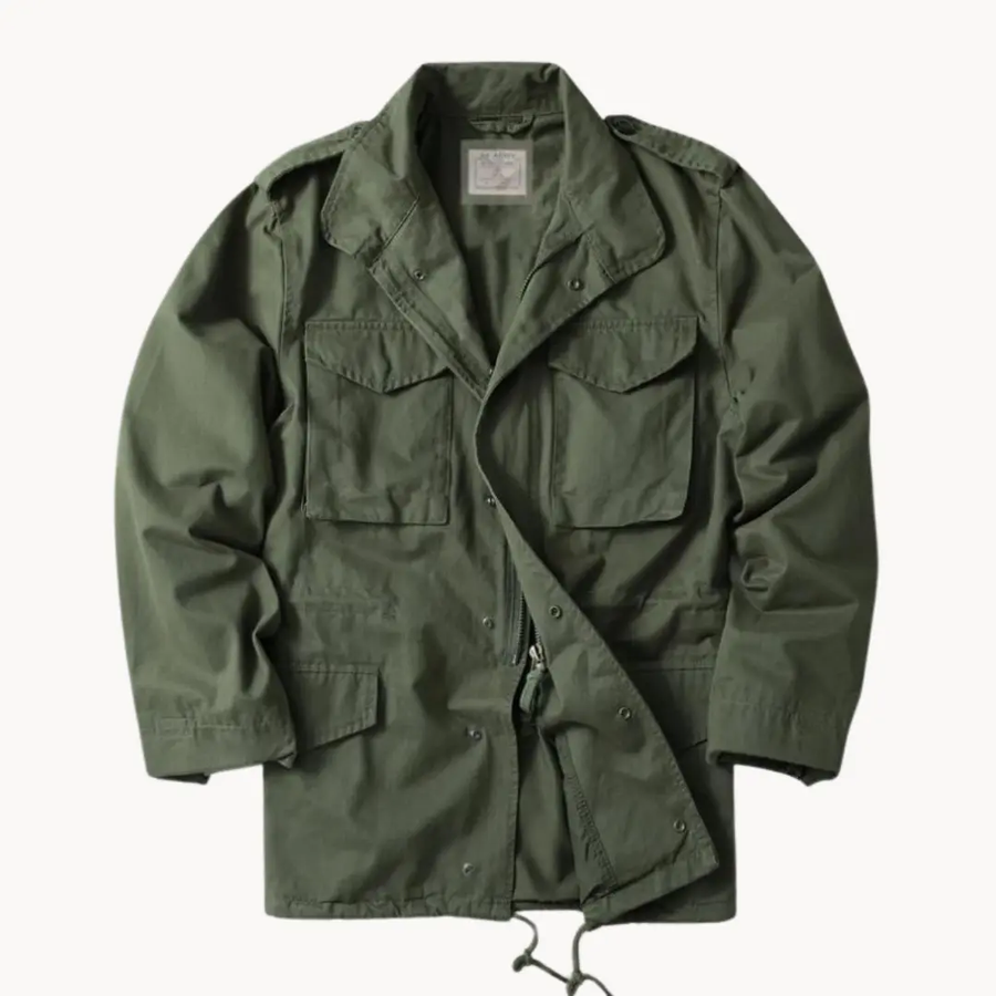 Olive Cotton M65 Field - Coat CAAYWORLD