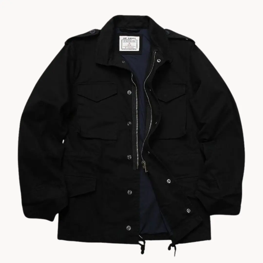 Olive Cotton M65 Field - Coat CAAYWORLD