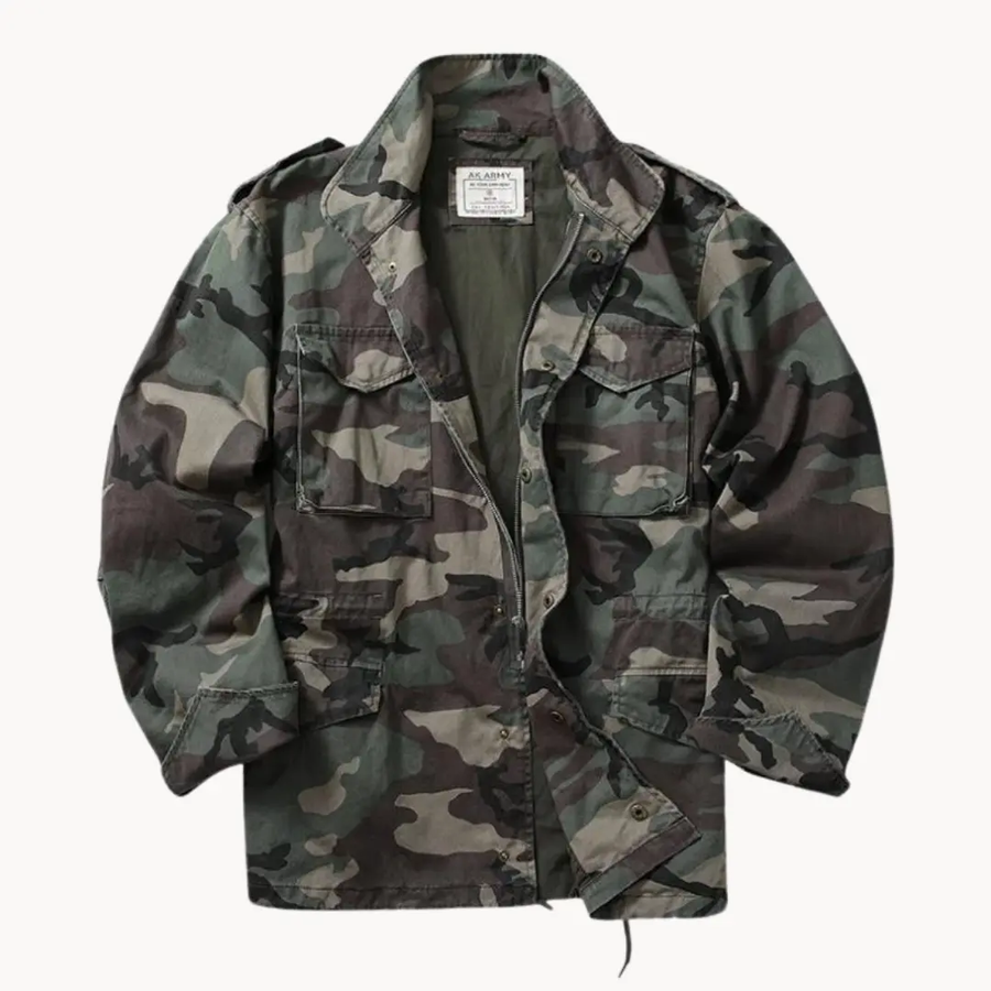 Olive Cotton M65 Field - Coat CAAYWORLD