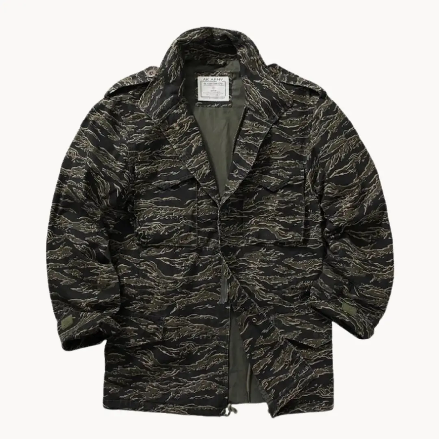 Olive Cotton M65 Field - Coat CAAYWORLD