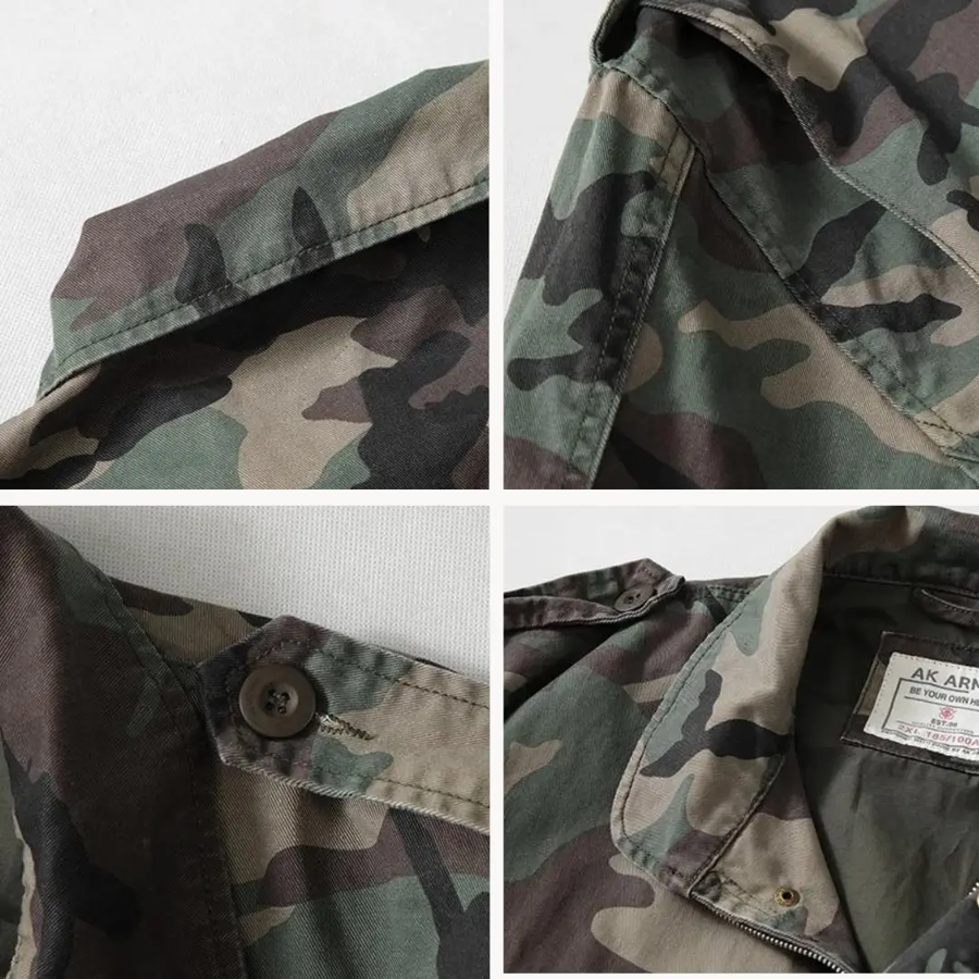 Olive Cotton M65 Field - Coat CAAYWORLD