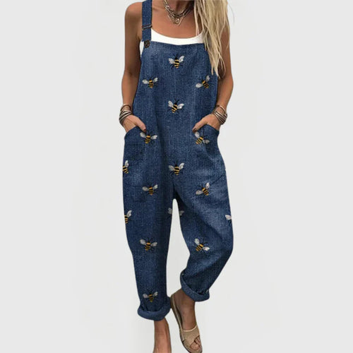 Lara - Comfortable Printed Overalls