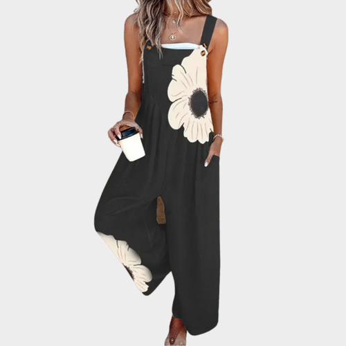 Audrey - Comfortable Printed Overalls