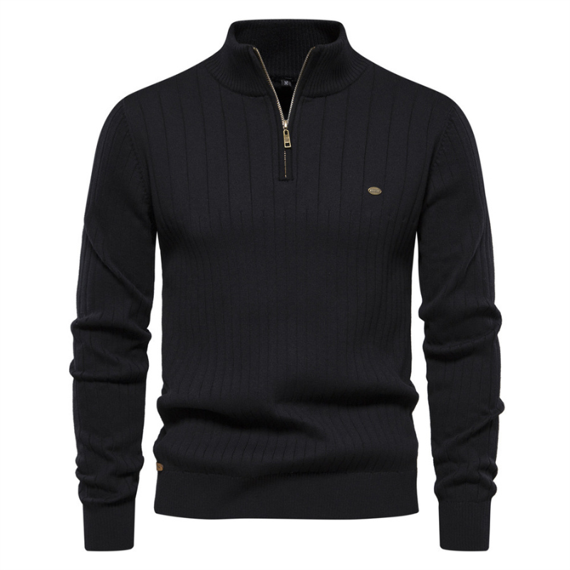 Onyx Zip-Up Knit - Sweater CAAYWORLD MEN