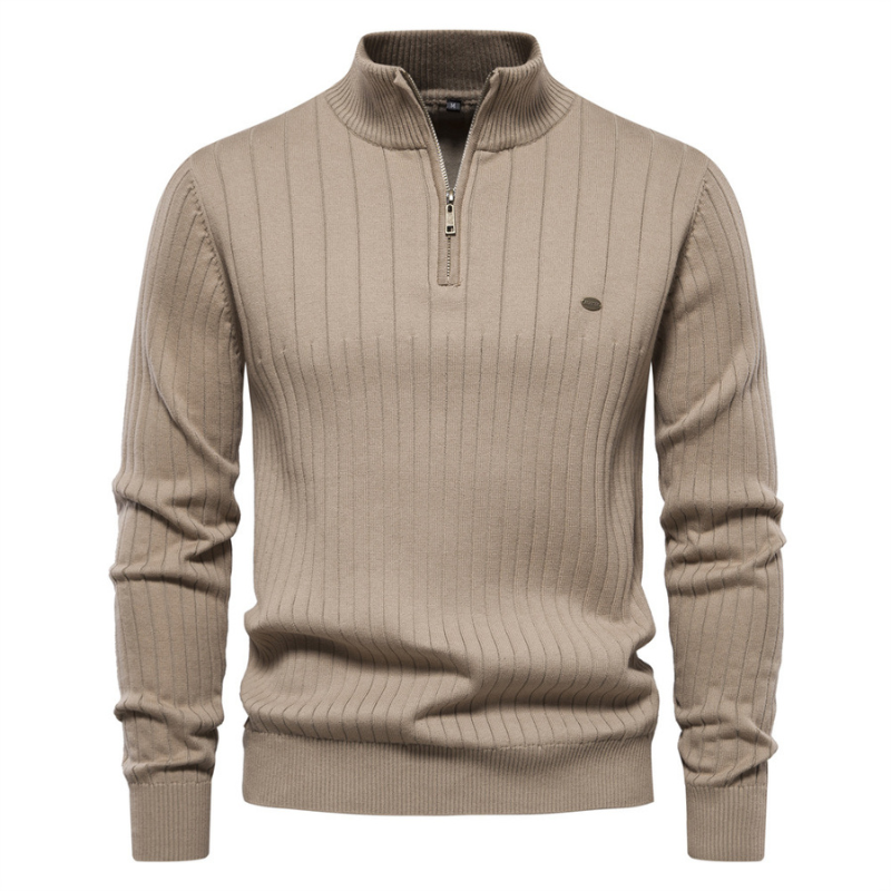 Onyx Zip-Up Knit - Sweater CAAYWORLD MEN