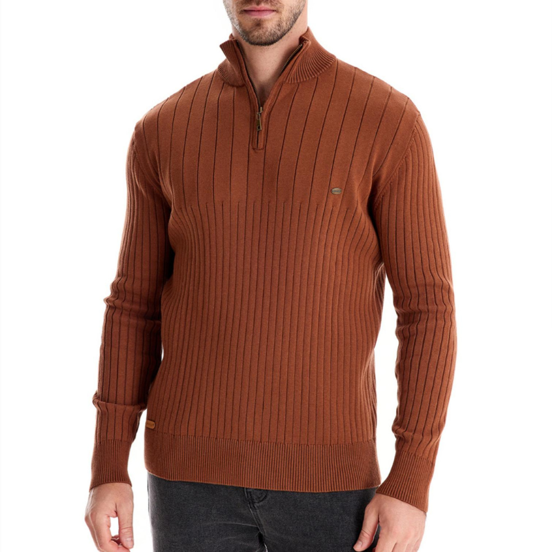 Onyx Zip-Up Knit - Sweater CAAYWORLD MEN