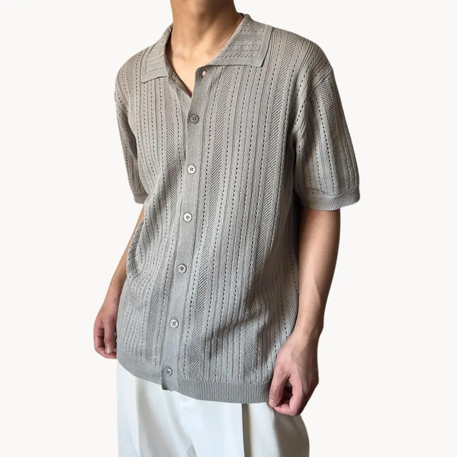 Openwork Crochet - Shirt CAAYWORLD