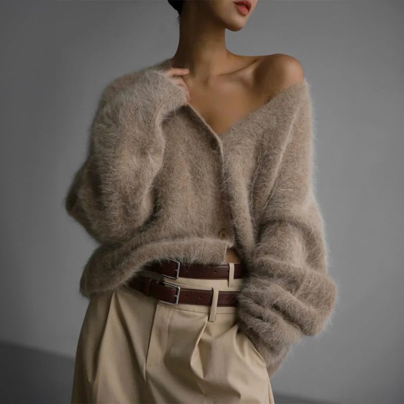 Oversized Chunky Knit - Cardigan CAAYWORLD