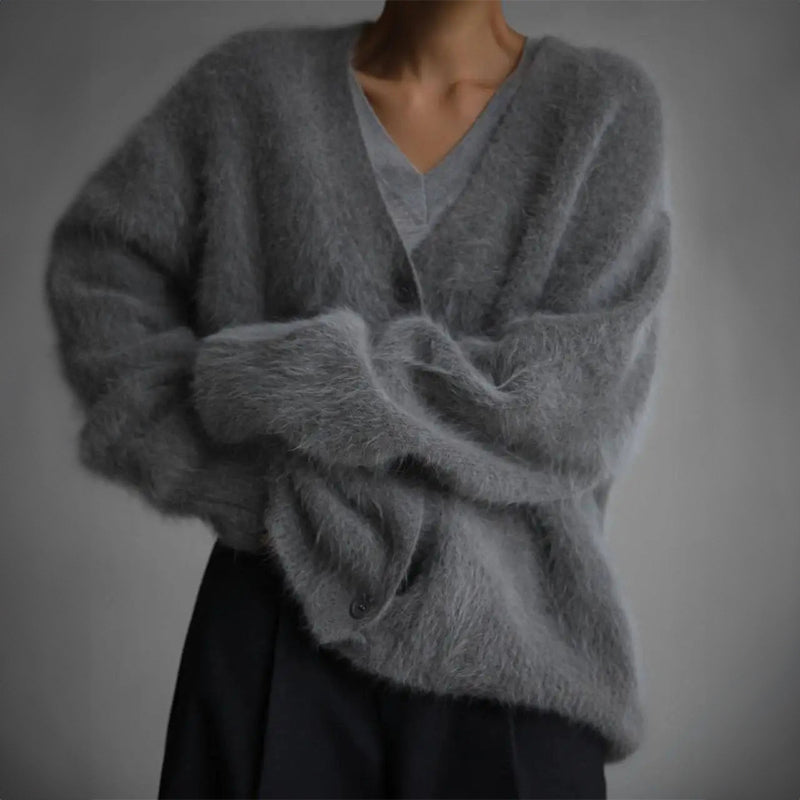 Oversized Chunky Knit - Cardigan CAAYWORLD