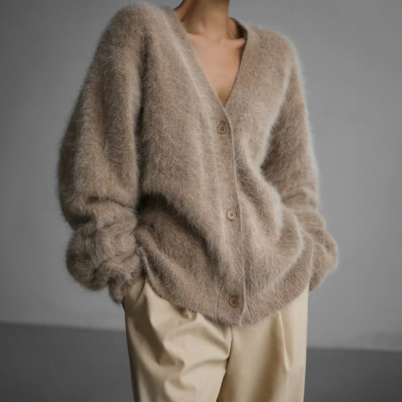 Oversized Chunky Knit - Cardigan CAAYWORLD